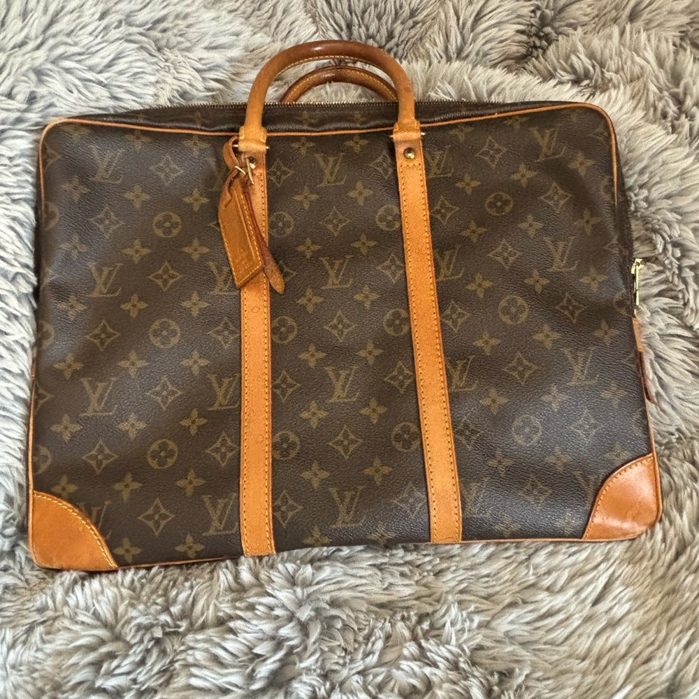 Louis Vuitton Porte Documents briefcase laptop bag